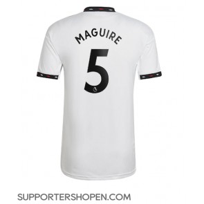 Manchester United Harry Maguire #5 Borta Matchtröja 2022-23 Kortärmad